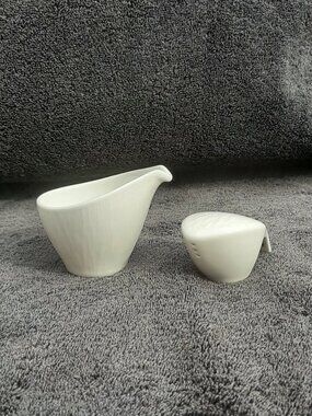 Syracuse Solario Royal Rideau China Pepper Shaker and Creamer